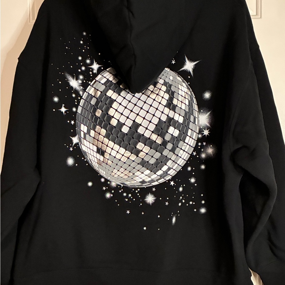 Wild Fable Black Hoodie with Star Design - Picture 4 of 8